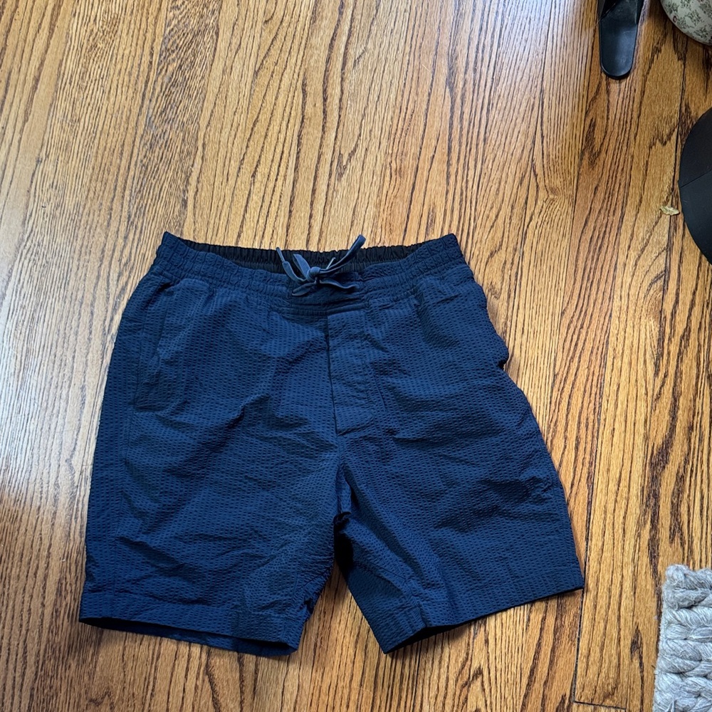 lululemon athletica Navy Blue Men's Shorts-Size M